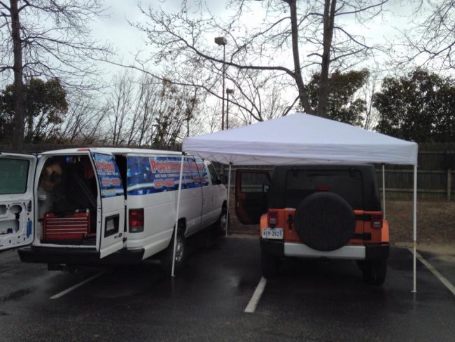 Jeep Wrangler Windshield Replacement in Suffolk