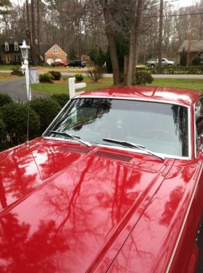 67 Mustang Windshield Replacement complete