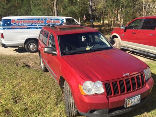 Jeep Windshield Replacement in Suffolk Virginia