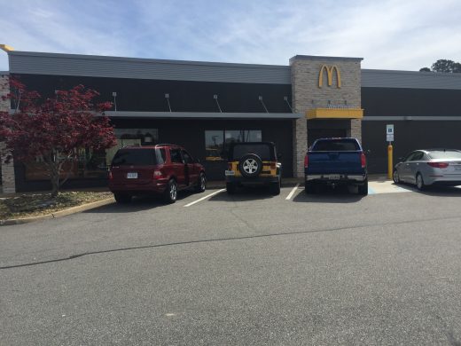McDonalds Storefront Replacement in Suffolk Virginia