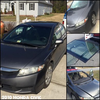 Honda Civic in Chesapeake Windshield Replacement